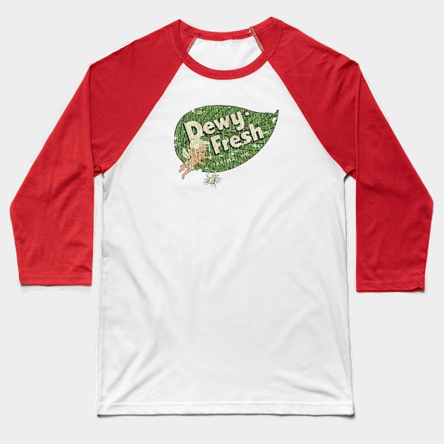 Dewy-Fresh Apples 1956 Baseball T-Shirt by JCD666